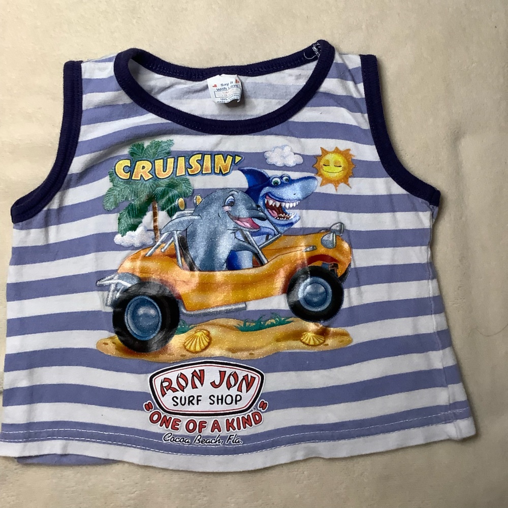 Ron Jon Surf Shop Toddler Short Sleeve Tee Shirt 18 Month to 24 Month 18-24M